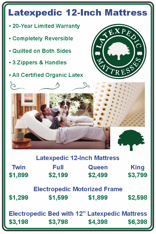 The Ultimate 12-inch latex mattress