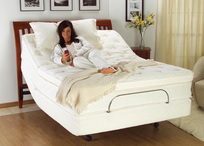 queen size electric adjustable bed