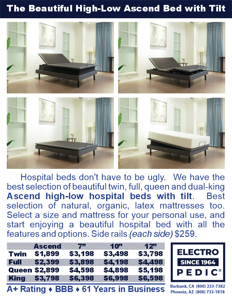 The Ascend high-low bed with tilt pricing