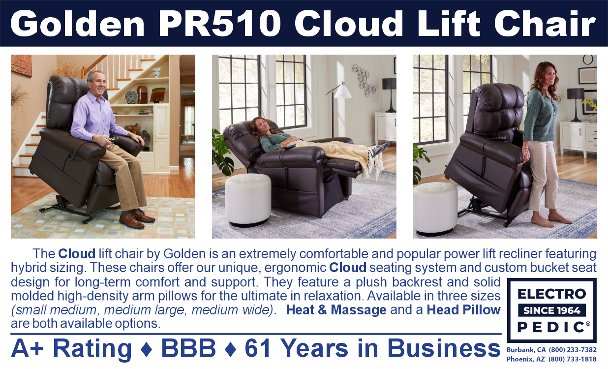 Golden PR510 Cloud lift chair recliner
