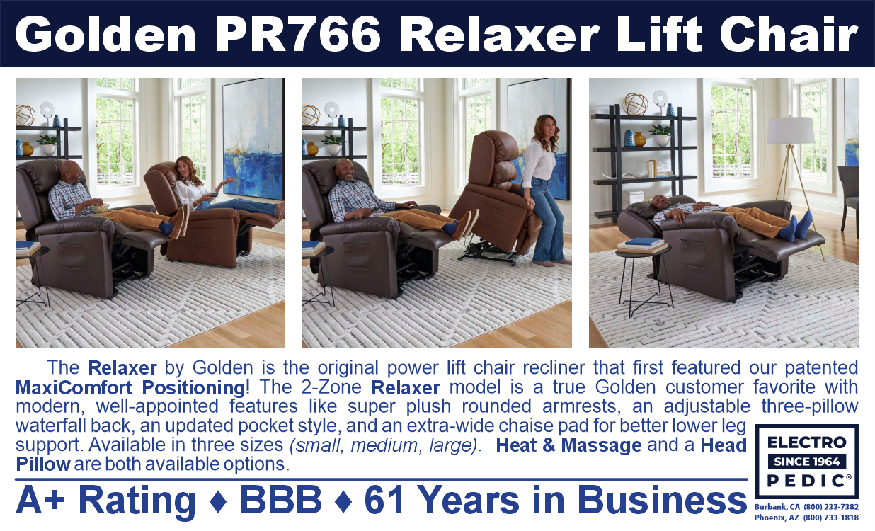 Golden PR766 Relaxer lift chair recliner