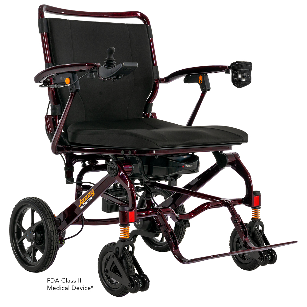 Pride Jazzy® Carbon HD electric wheelchair power chair