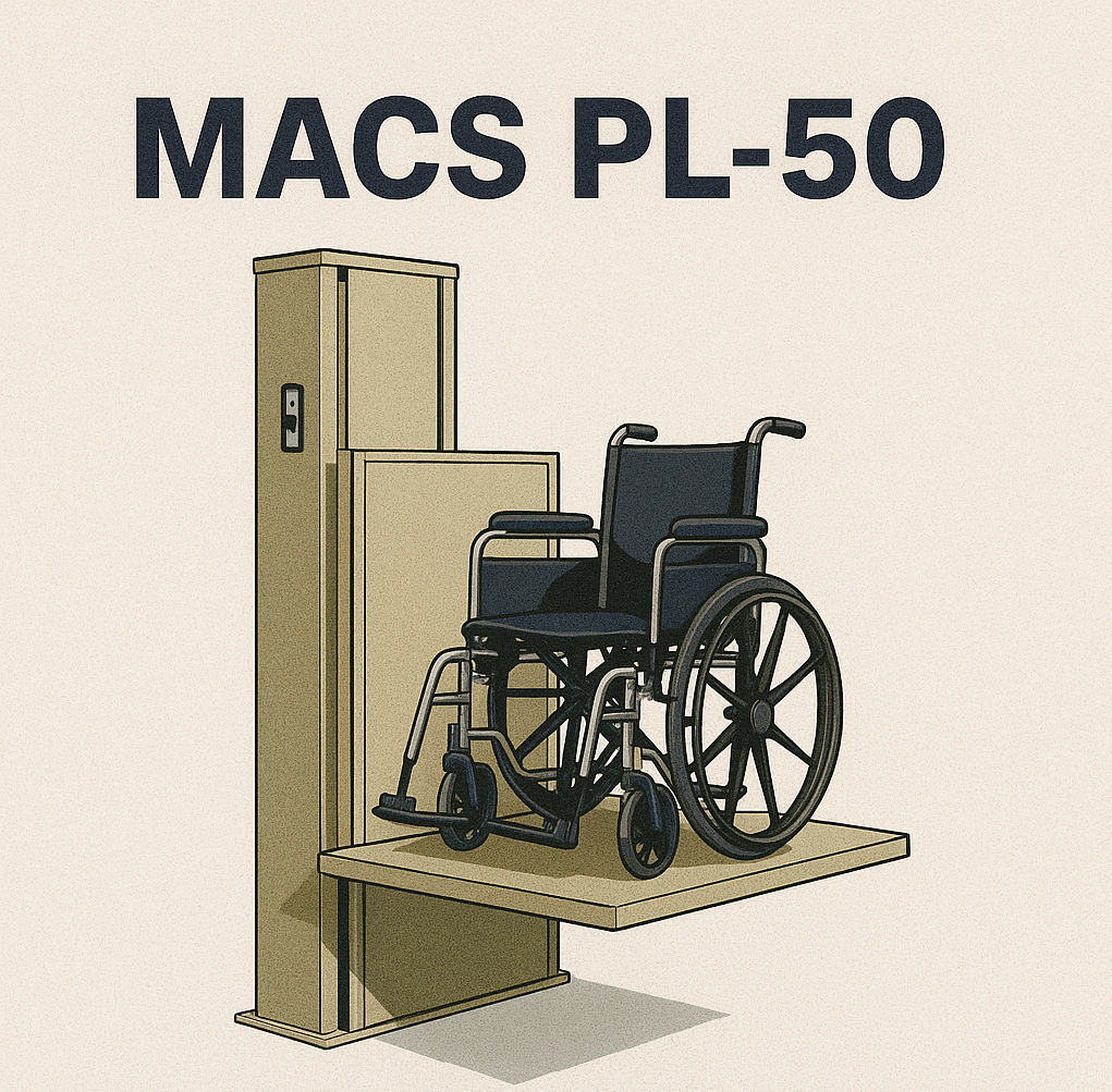 Macs PL50 Wheelchair Lifts